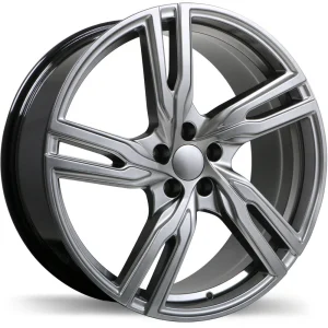 Replika – R221 – Gunmetal – 18″x8″ 38mm – All weather Wheels – R221-1880-31HD+38C634
